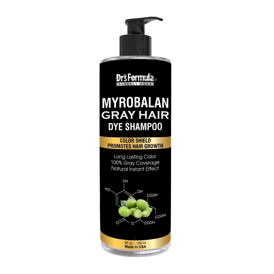 Dr's Formula Myrobalan Gray Hair Dye Shampoo